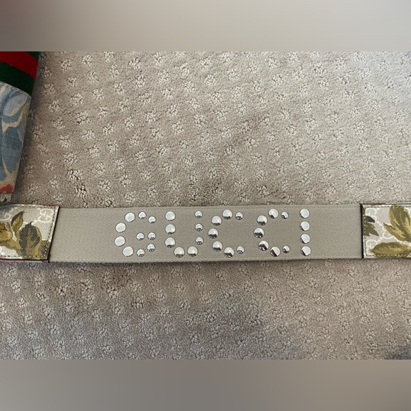 Gucci Bag- Small GG Supreme Monogram Water Flora Web Ophidia Flap Shoulder Bag - Picture 6 of 6